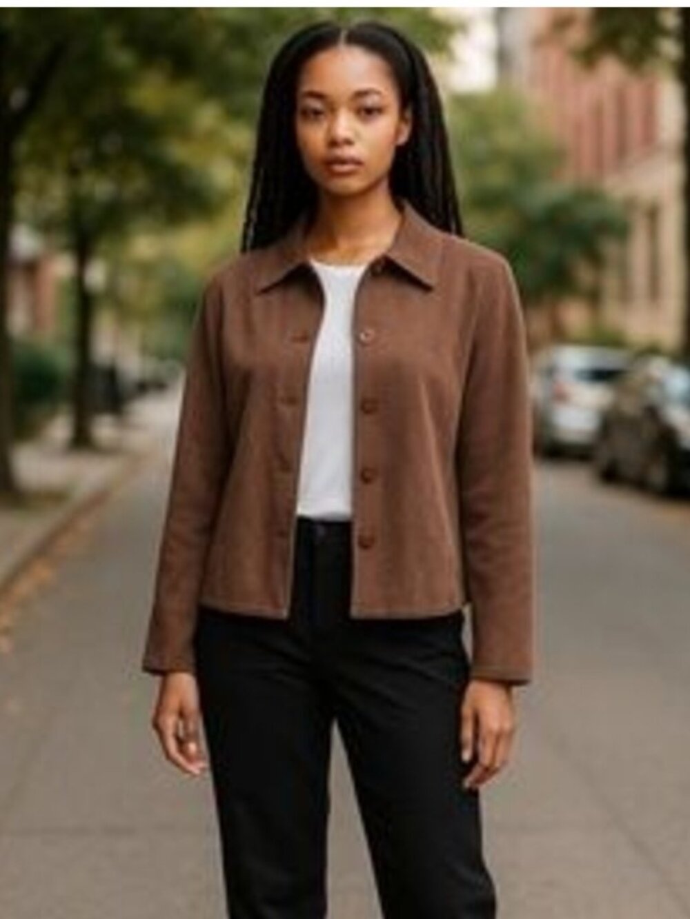 Brown Blazer Jacket